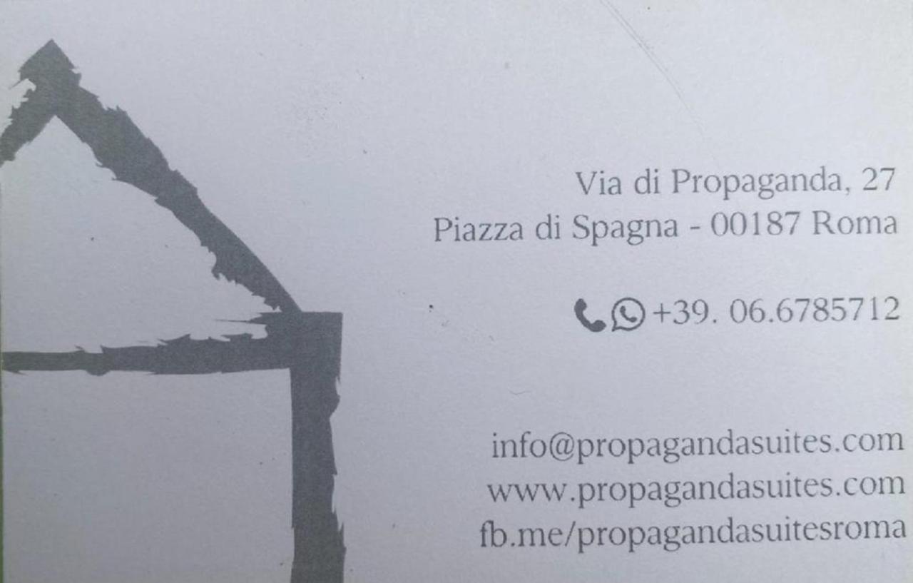 Propaganda Suites Rom Exterior foto